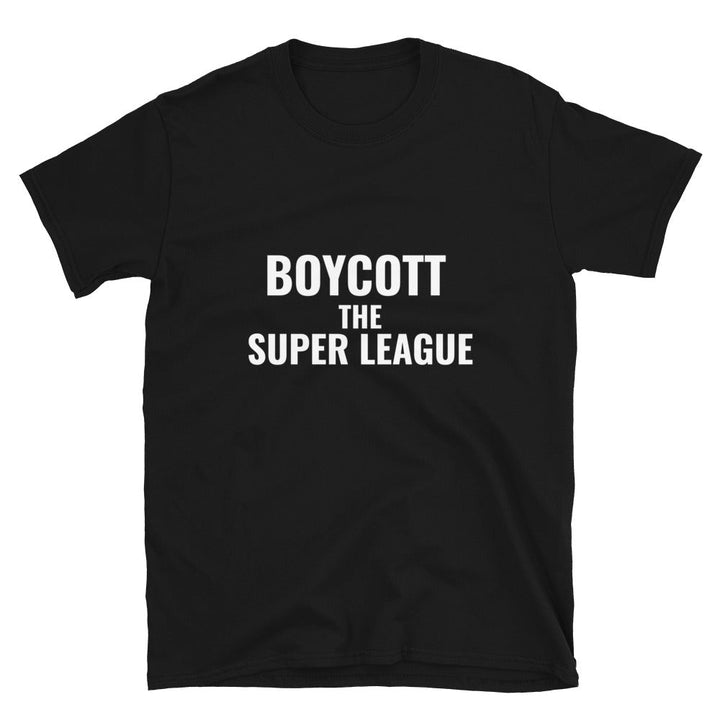 Boycott The Super League Unisex T-Shirt-Olive & York