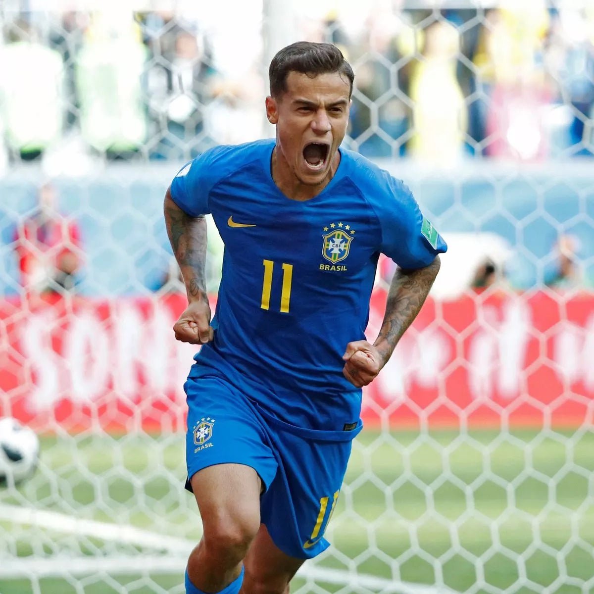 Brazil 2018 Away Jersey-Olive & York