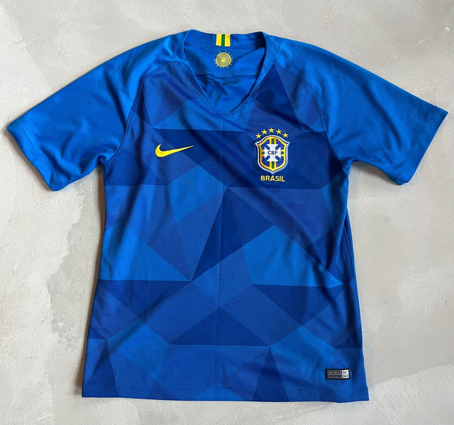 Brazil 2018 Away Jersey-Olive & York