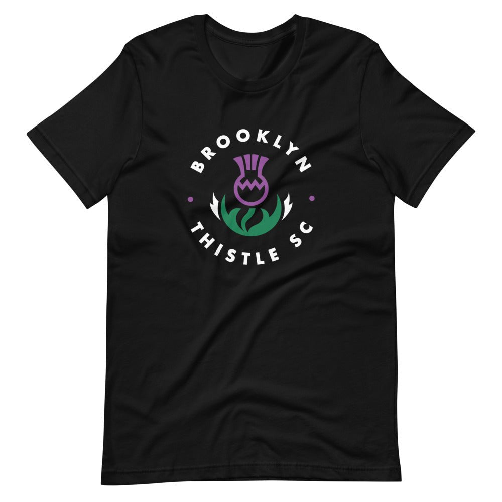 Brooklyn Thistle SC Unisex T-Shirt-Olive & York