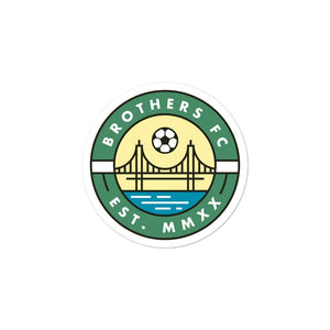Brothers FC Philadelphia Soccer Sticker-Olive & York