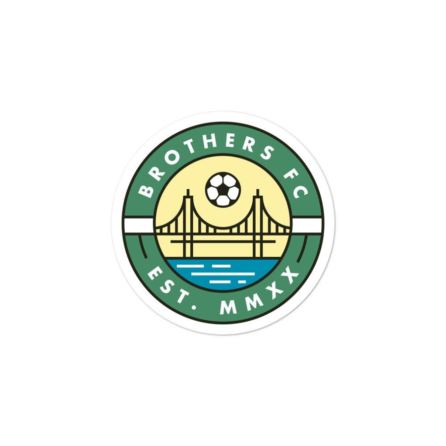Brothers FC Philadelphia Soccer Sticker-Olive & York