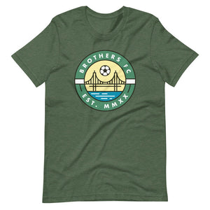 Brothers FC Philadelphia Unisex T-Shirt-Olive & York