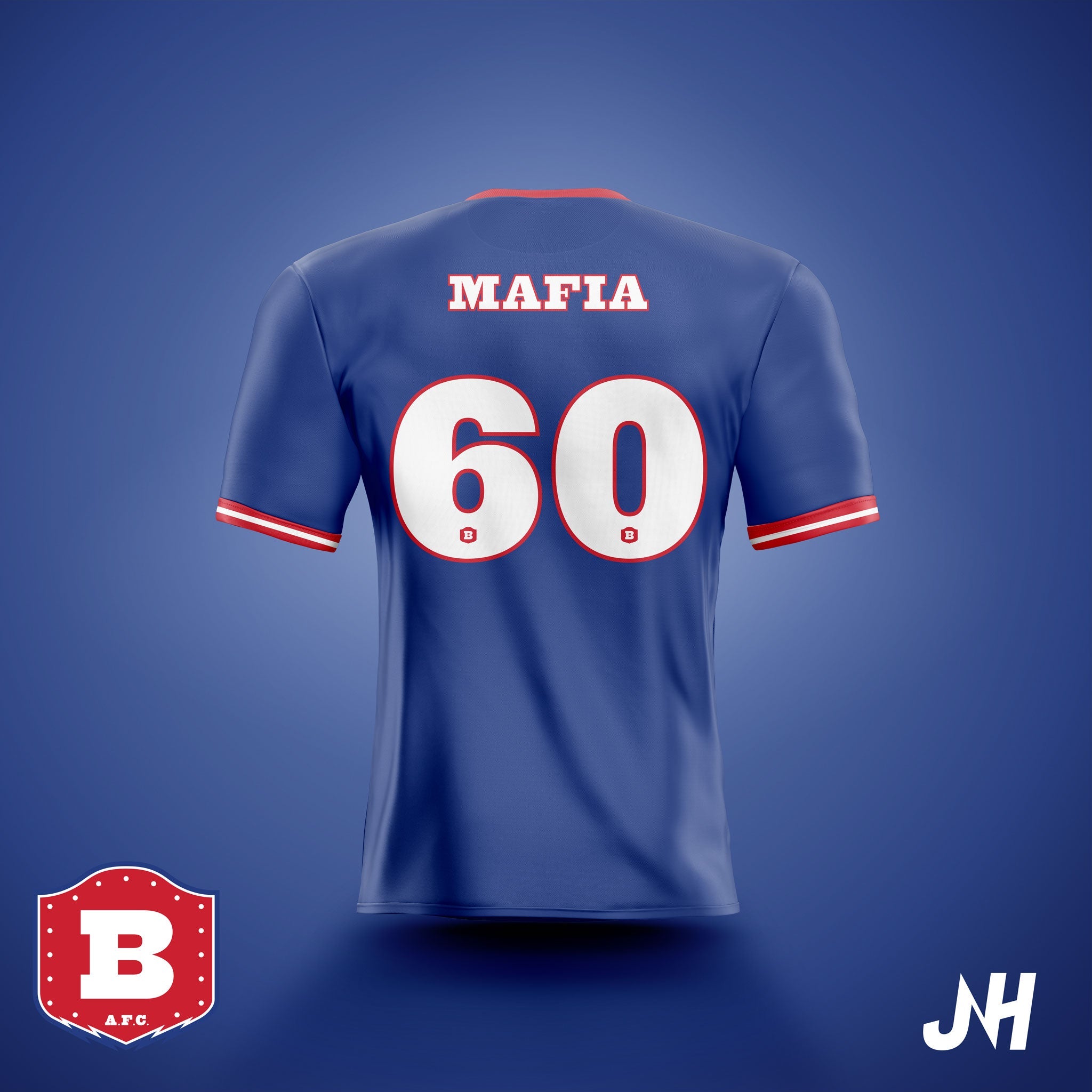 Buffalo AFC Soccer Football Jersey-Olive & York