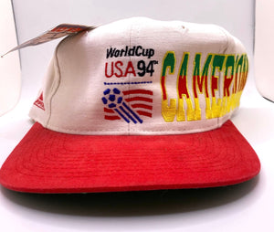 Cameroon World Cup USA 94 Vintage Snapback-Olive & York