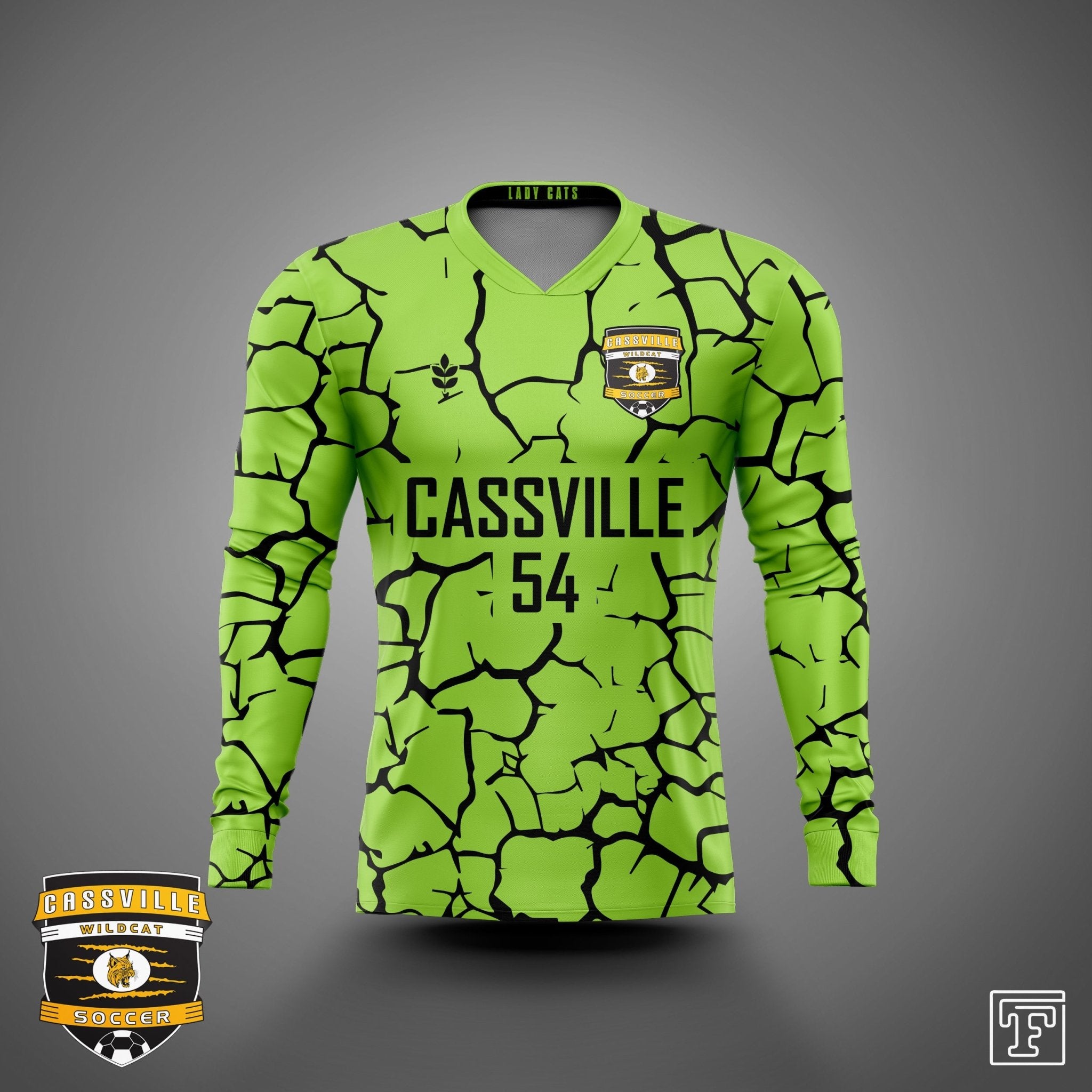 Cassville GK Jerseys-Olive & York