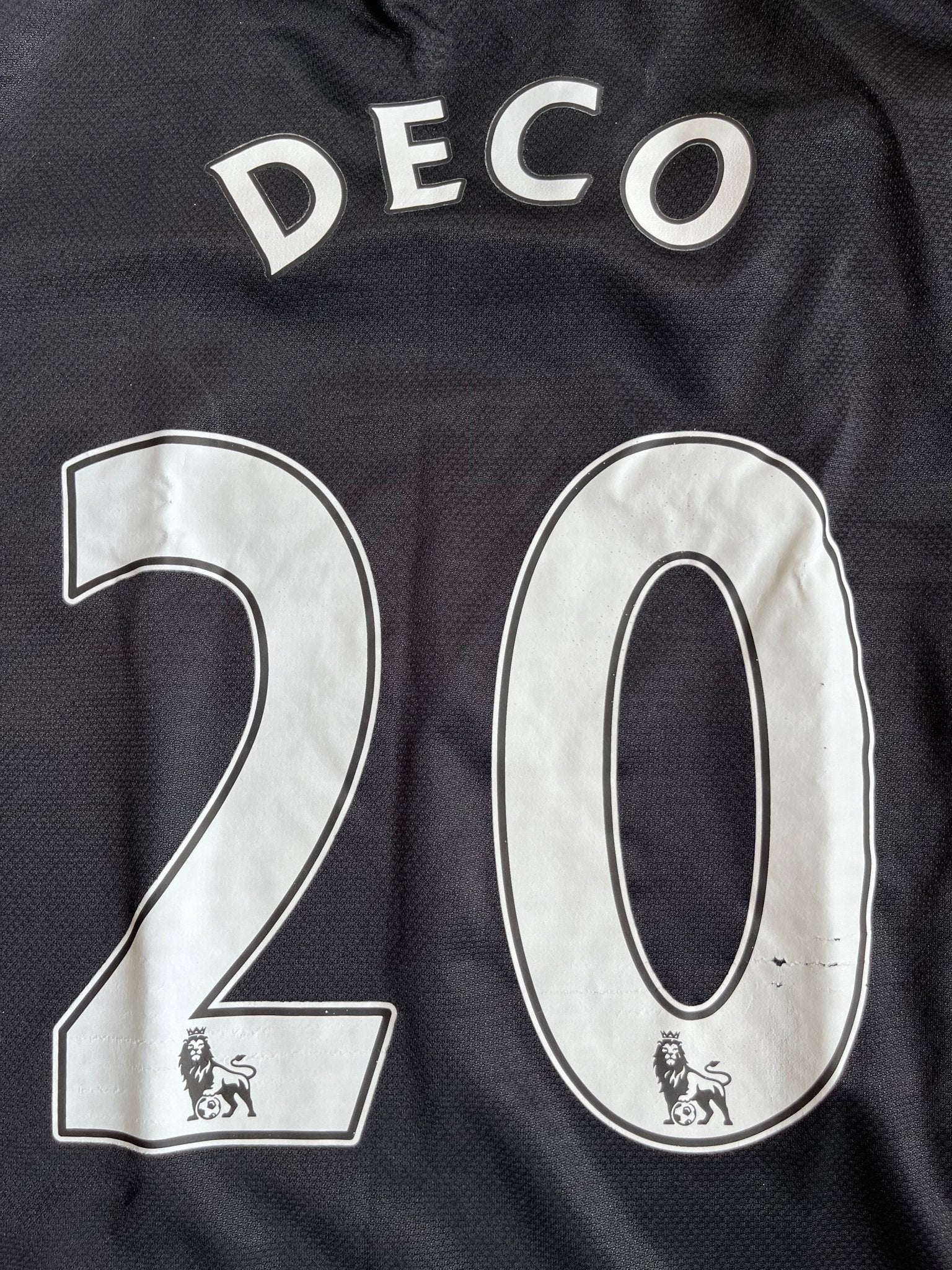 Chelsea 2008/09 Vintage Deco Away Jersey Size Large-Olive & York