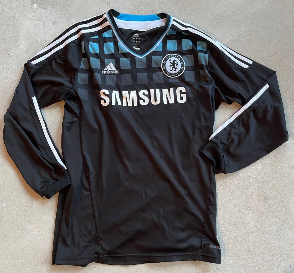 Chelsea 2011 12 Vintage Away Long Sleeve Jersey Size Large Olive York