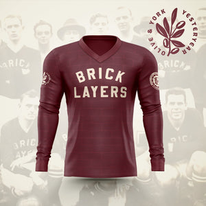 Chicago Bricklayers Jersey-Olive & York