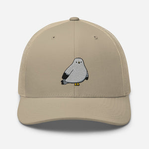 Chubby Seagulls Trucker Cap-Olive & York