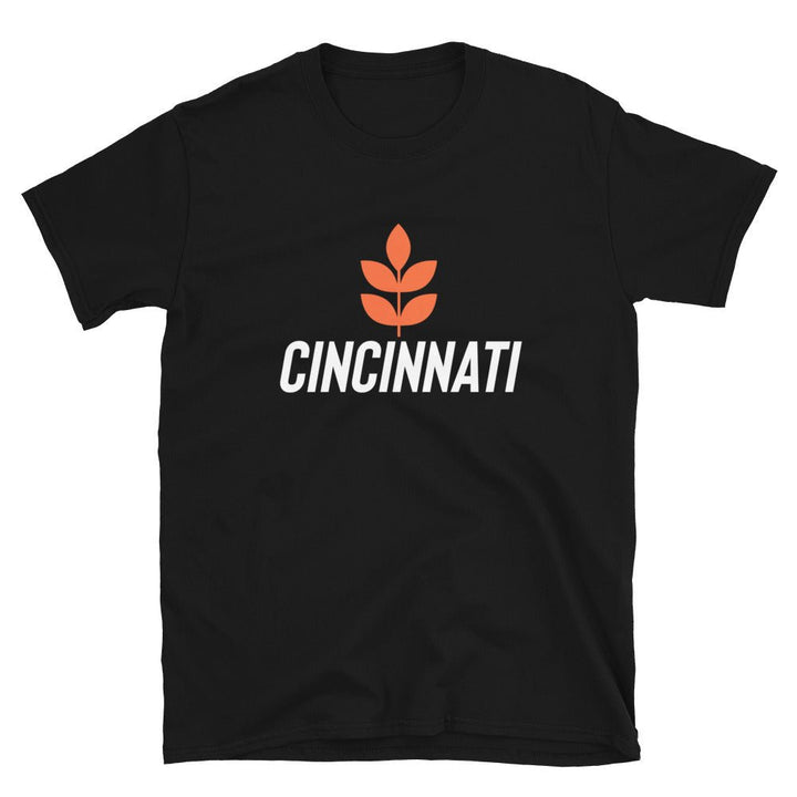 Cincinnati O&Y Short-Sleeve Unisex T-Shirt-Olive & York