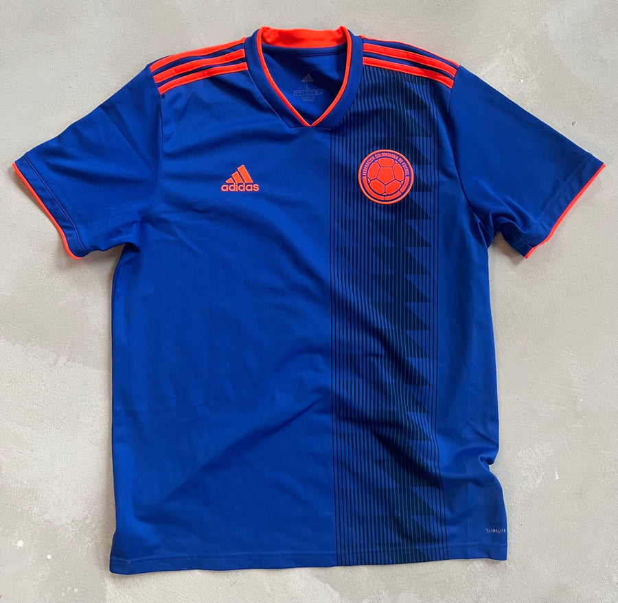 Colombia National Team Vintage 2018 Away Jersey - Size Large-Olive & York