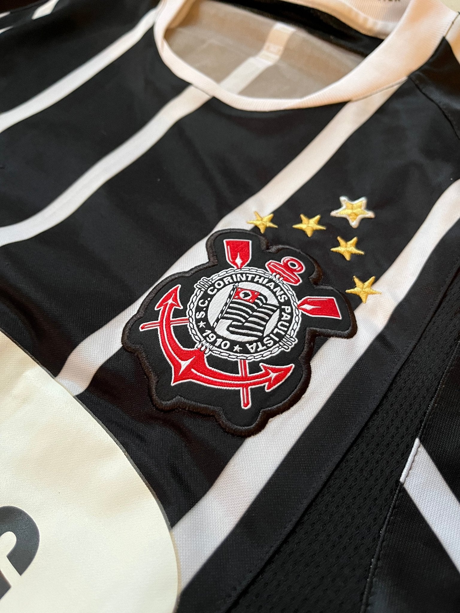 Corinthians 2007 Away Vintage Kit-Olive & York