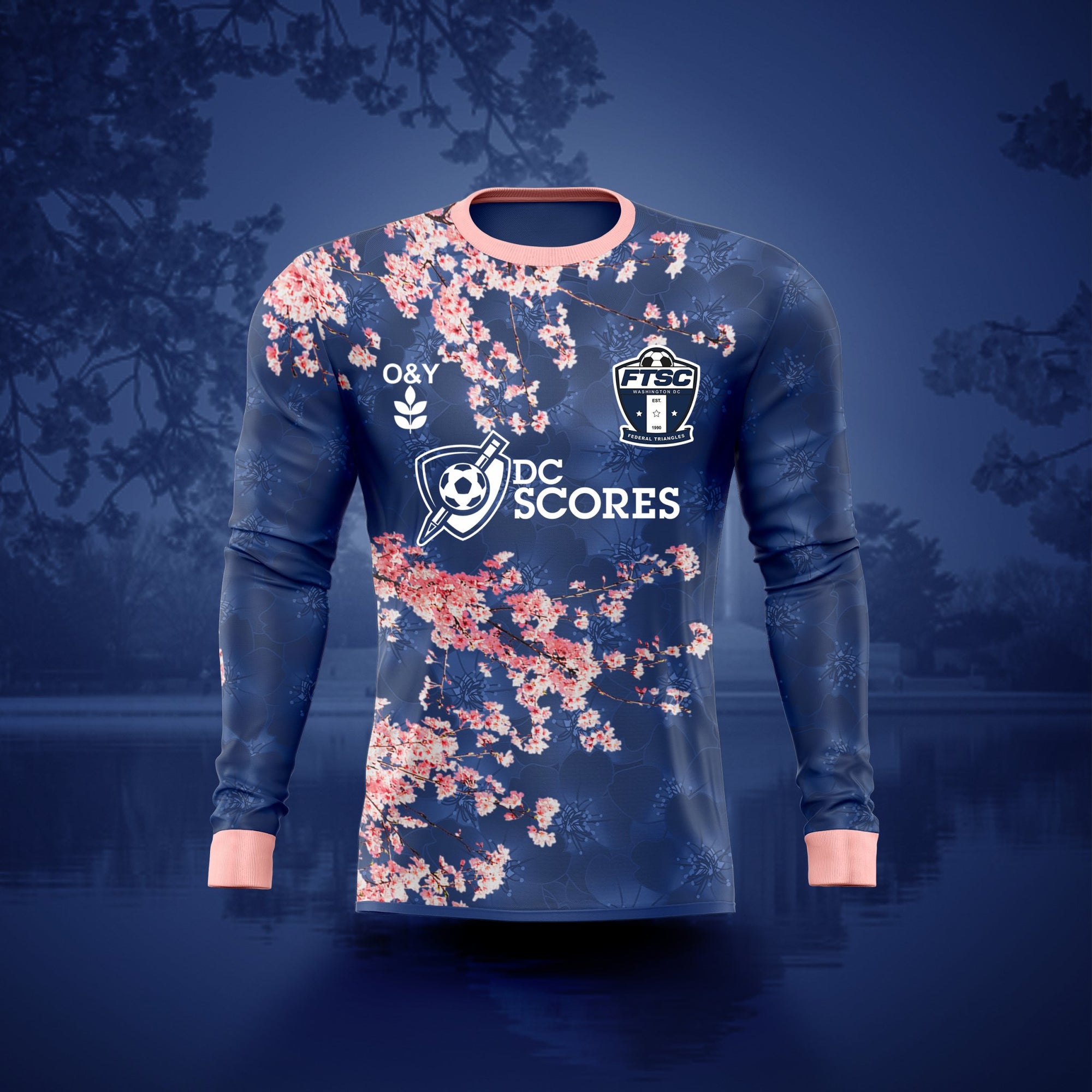 DC Scores+FTSC Cherry Blossom Long-Sleeve Charity Kit PRE-ORDER-Olive & York