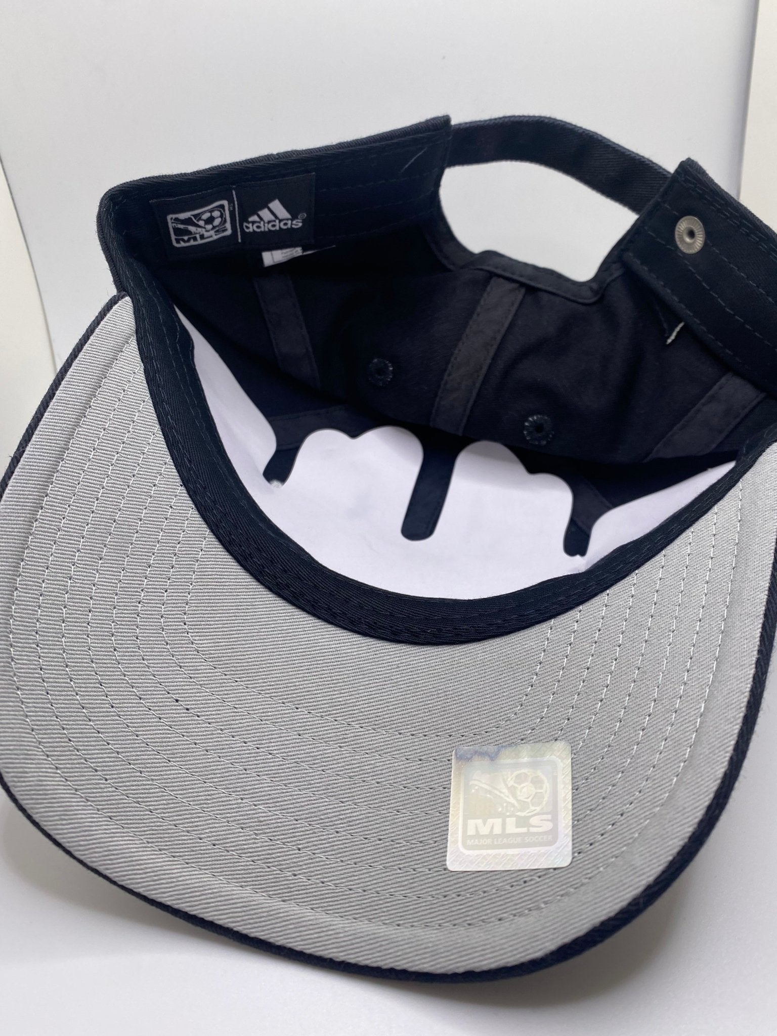 DC United Deadstock Adidas Strapback Cap-Olive & York