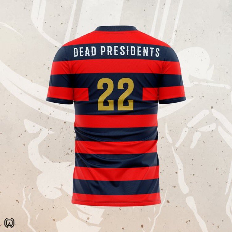 Dead Presidents Cincinnati Jersey-Olive & York