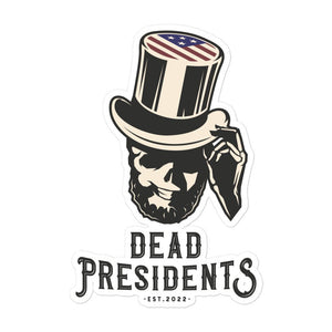 Dead Presidents SG Sticker-Olive & York