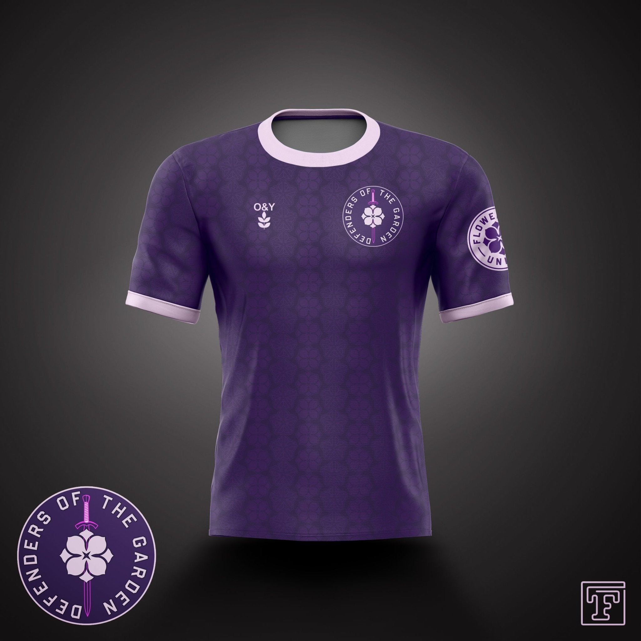 Defenders of the Garden Supporters Jersey-Olive & York