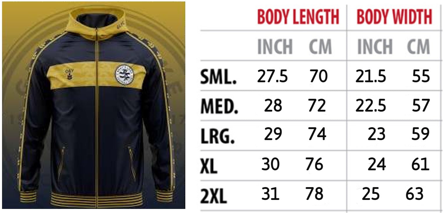 Dekalb County United Academy Hoodie Team Jacket-Olive & York