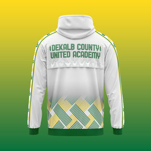 Dekalb County United Academy Hoodie Team Jacket-Olive & York