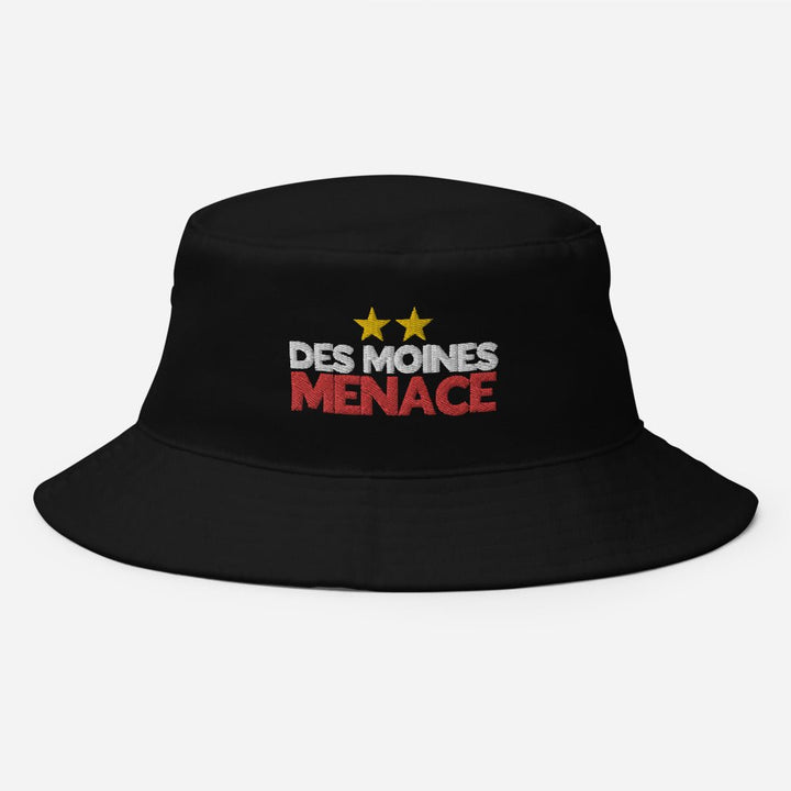 Des Moines Menace 2 Stars Bucket Hat-Olive & York