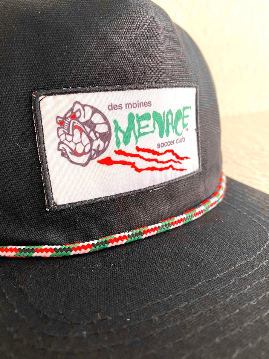 Des Moines Menace 90s Rope Snapback-Olive & York