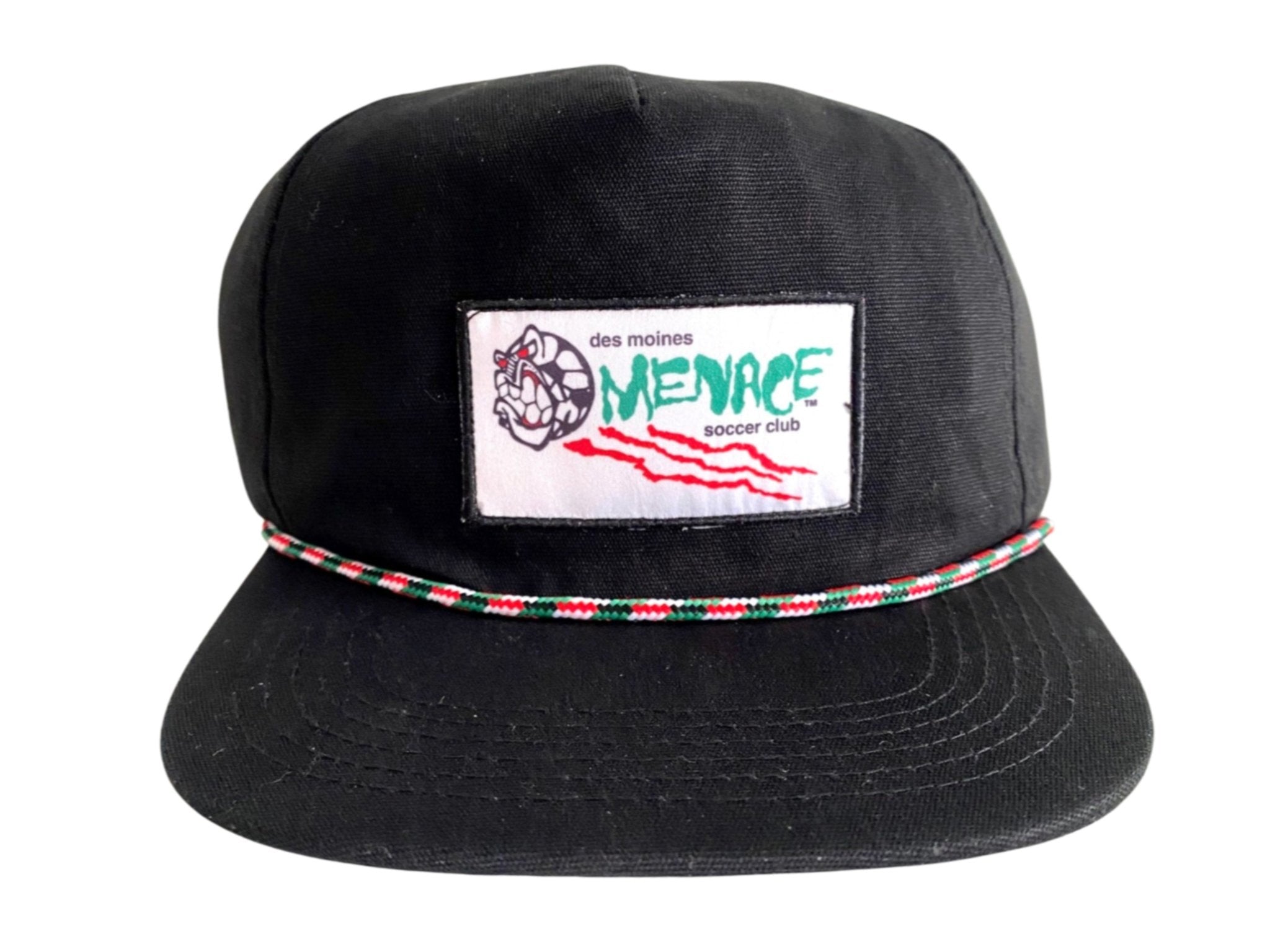 Des Moines Menace 90s Rope Snapback-Olive & York