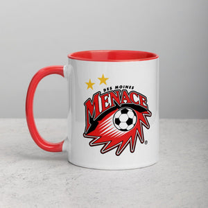 Des Moines Menace Badge Mug-Olive & York
