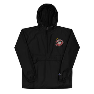 Des Moines Menace Embroidered Champion Packable Jacket-Olive & York