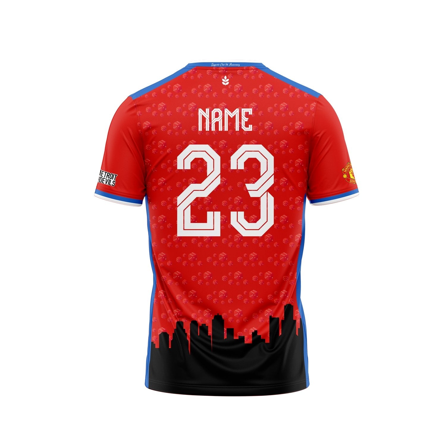 Detroit Red Devils Jersey - 5th Anniversary Edition-Olive & York