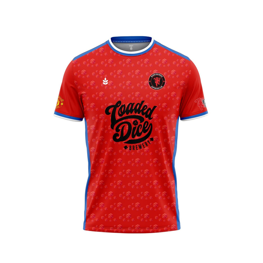 Detroit Red Devils Jersey - 5th Anniversary Edition-Olive & York