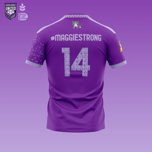 DKCU #maggiestrong Cancer Charity Jersey-Olive & York
