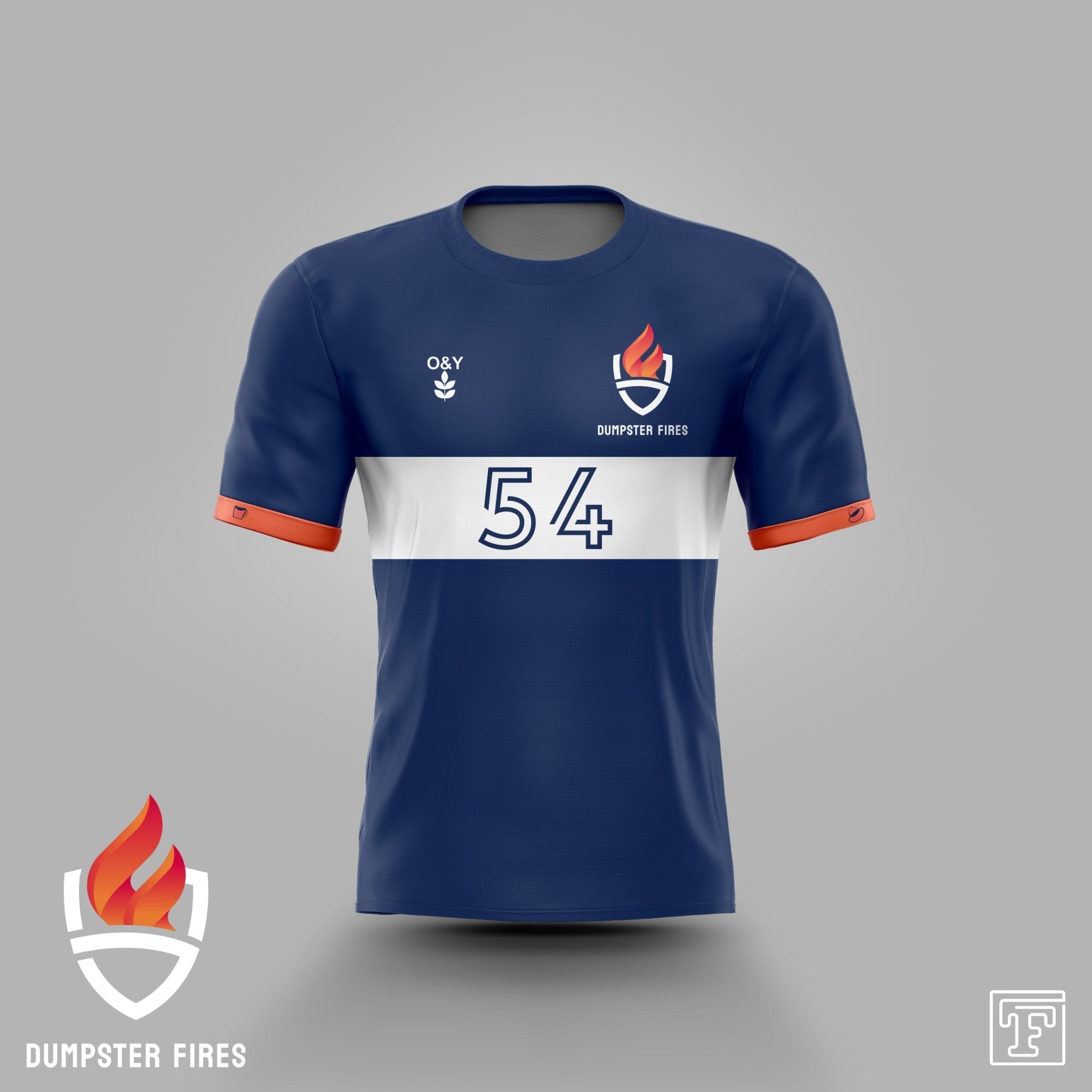 Dumpster Fires Jerseys-Olive & York