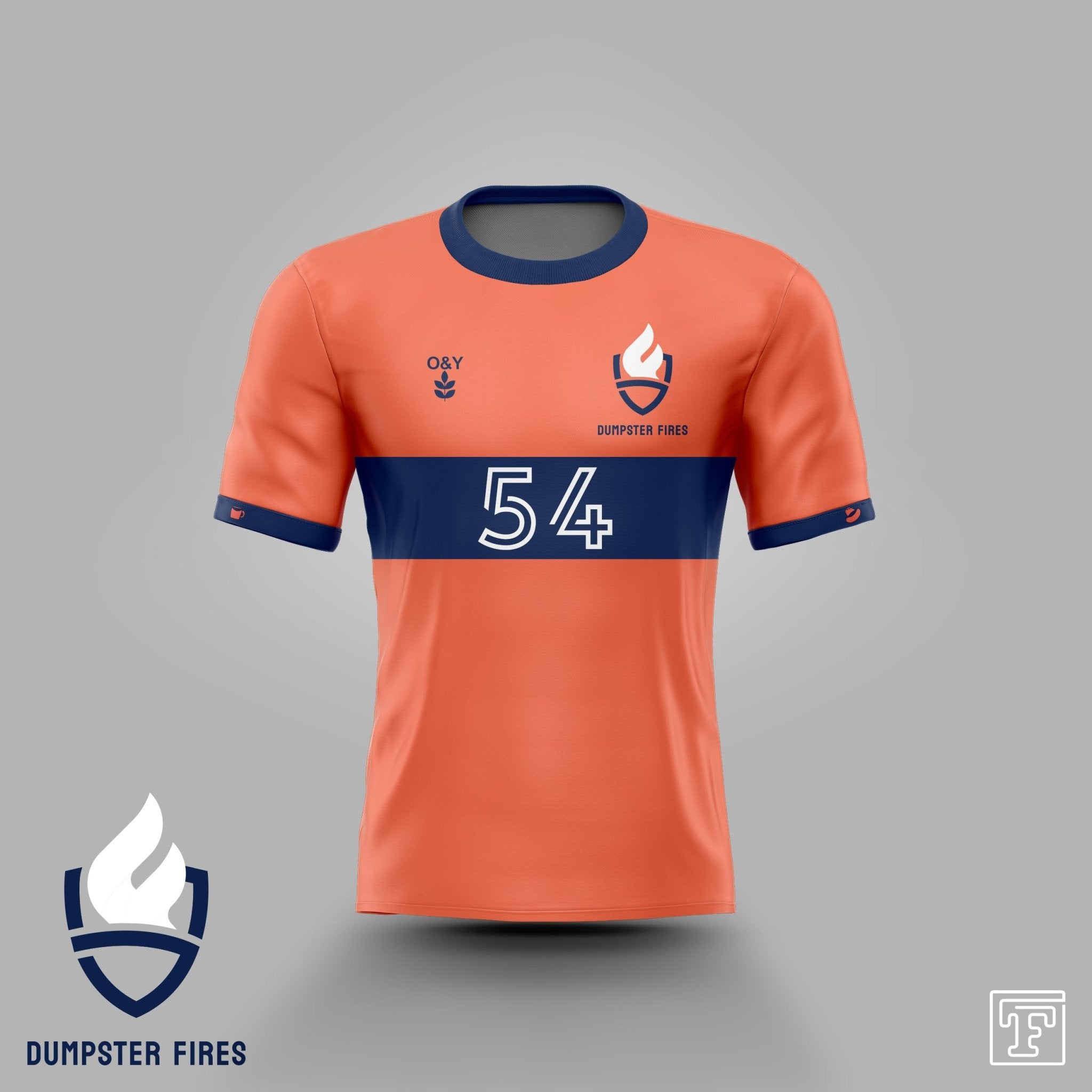 Dumpster Fires Jerseys-Olive & York