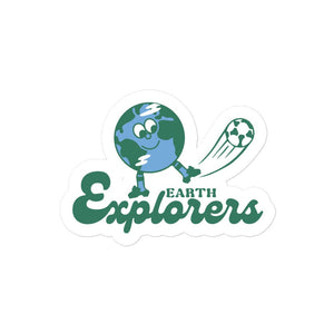 Earth Explorers Sticker-Olive & York
