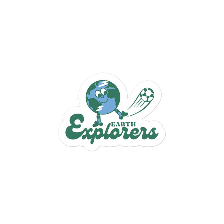 Earth Explorers Sticker-Olive & York