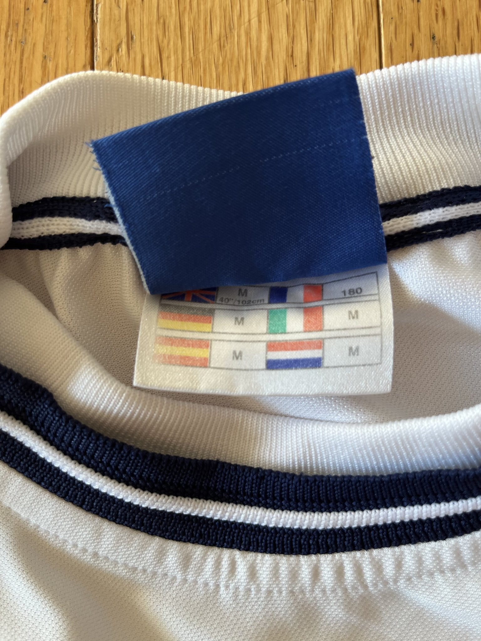 England 2000 Vintage Soccer Jersey-Olive & York