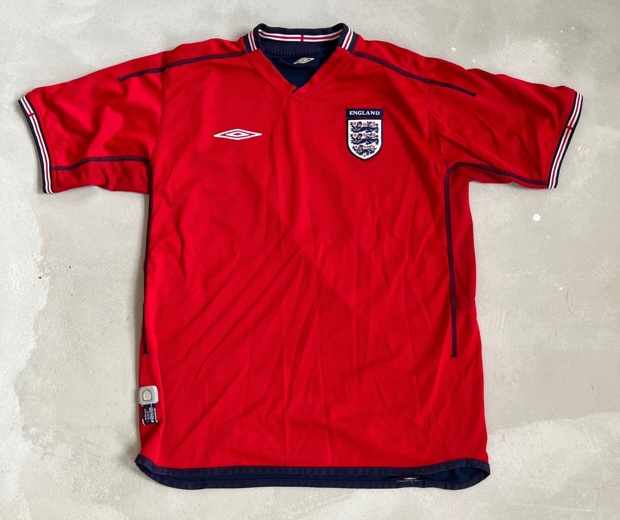 England 2002 Vintage Reversible Jersey – Olive & York