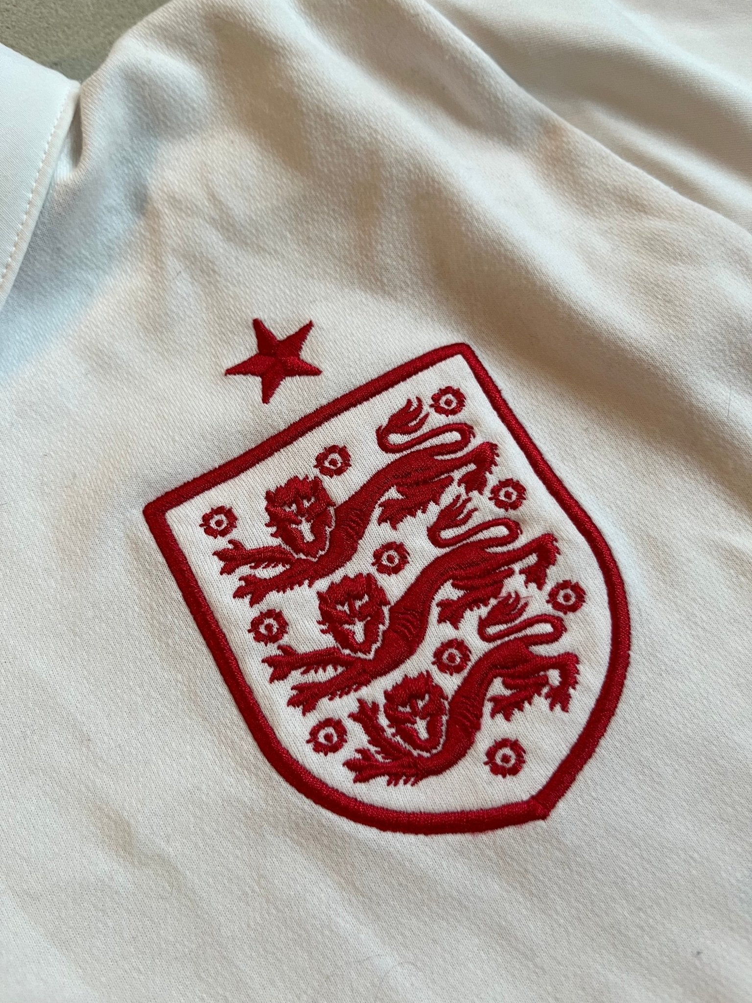 England 2012 Vintage Home Jersey Size XXL-Olive & York