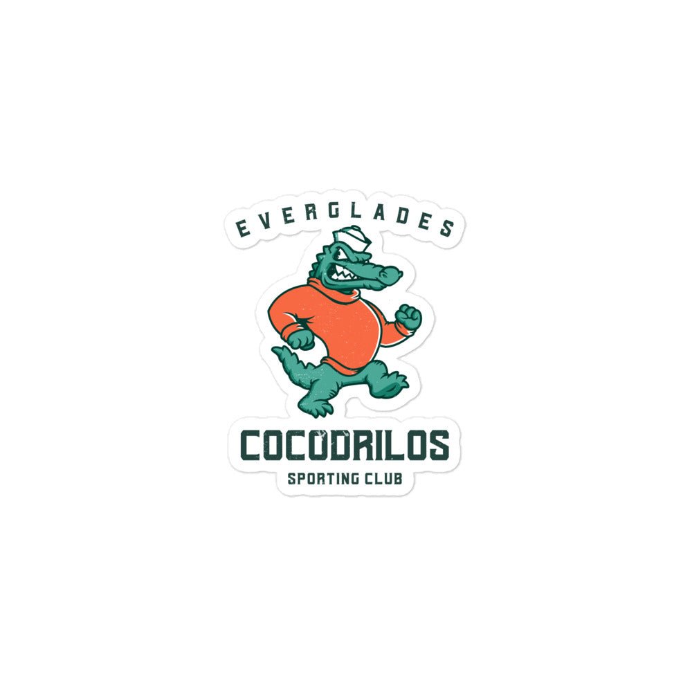 Everglades Cocodrilos Sticker-Olive & York
