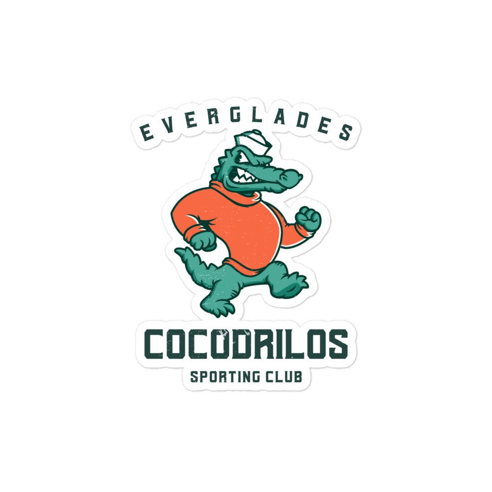 Everglades Cocodrilos Sticker-Olive & York