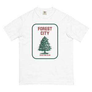 Forest City SC Garment-dyed Heavyweight T-shirt-Olive & York