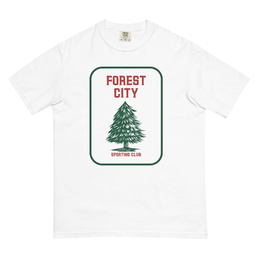 Forest City SC Garment-dyed Heavyweight T-shirt-Olive & York