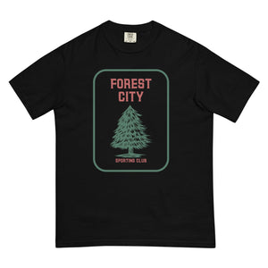 Forest City SC Garment-dyed Heavyweight T-shirt-Olive & York