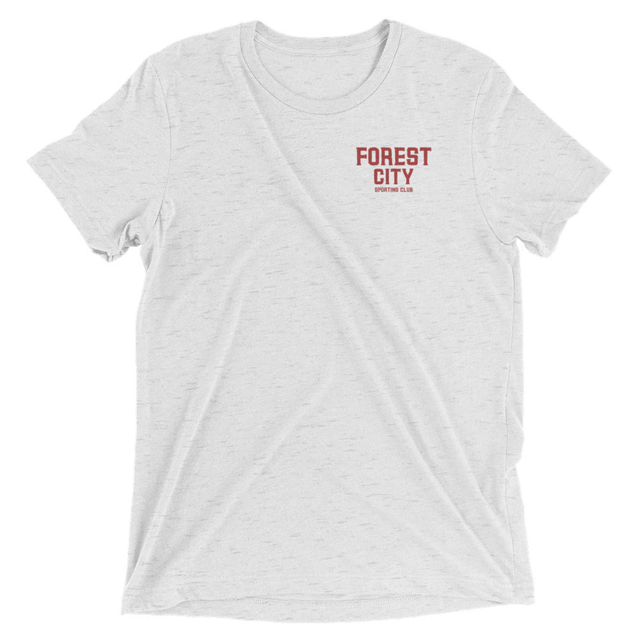 Forest City SC Tri-Blend 2-Sided Tee-Olive & York