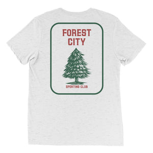 Forest City SC Tri-Blend 2-Sided Tee-Olive & York