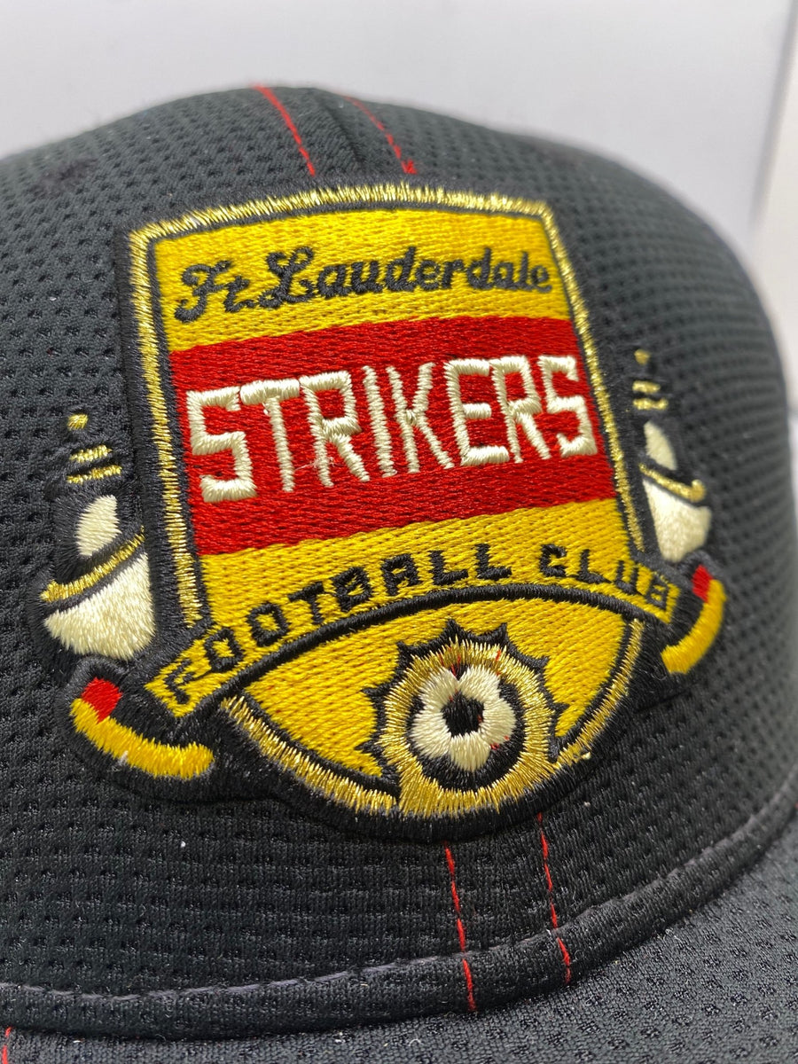 Fort Lauderdale Strikers Vintage NASL Hat-Olive & York