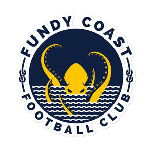 Fundy Coast FC Bubble-free Sticker-Olive & York