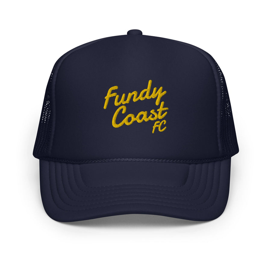 Fundy Coast FC Foam Trucker Hat-Olive & York