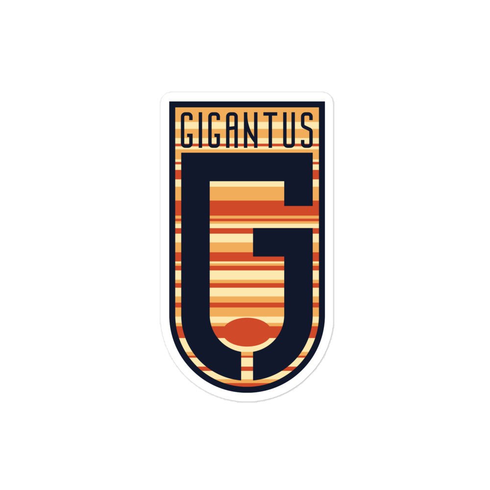 Gigantus Sticker-Olive & York